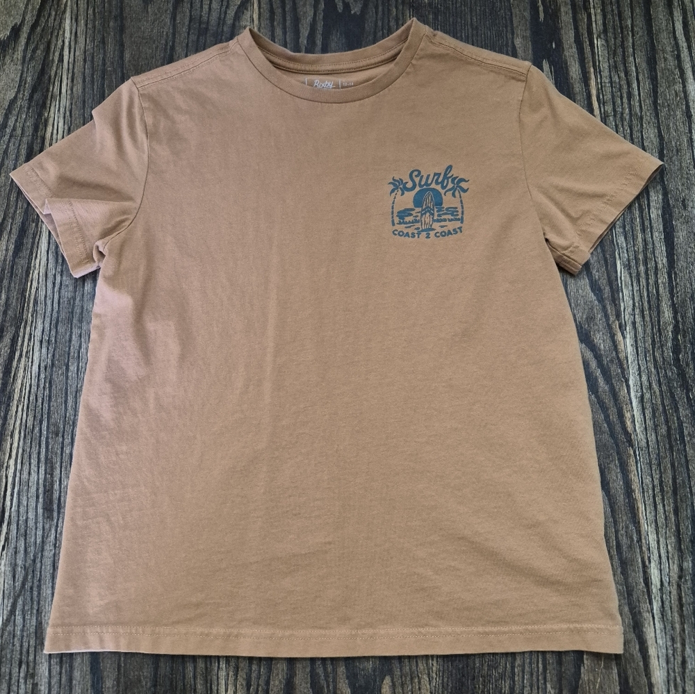 Tan Surf Graphic T-Shirt